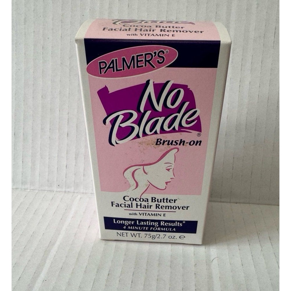 NEW Palmer's No-Blade Brush On Cocoa Butter Facial Hair Remover 2.7 oz